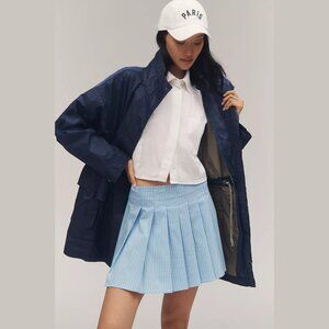 NEW Pilcro - Sizes S, M Women's Waxed Cotton Utility Jacket - Navy Ink